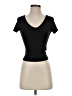 Shein Black Short Sleeve T-Shirt Size 2 - photo 1