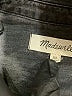 Madewell Black Short Sleeve Button-Down Shirt Size XS - photo 7