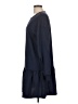Unbranded Solid Blue Casual Dress Size L - photo 5