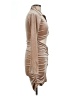 LACAUSA Tan Cocktail Dress Size M - photo 4