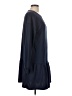 Unbranded Solid Blue Casual Dress Size L - photo 4
