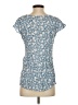 Sim & Sam 100% Rayon Blue Short Sleeve Top Size S - photo 2