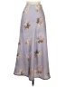 Unbranded 100% Polyester Floral Gray Casual Skirt Size XS - photo 2