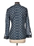 Burberry Brit Blue Long Sleeve Blouse Size L - photo 2
