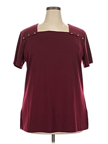 Liz Claiborne Short Sleeve Top (view 1)