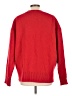 Zara 100% Lana Wool Solid Red Wool Pullover Sweater Size L - photo 2