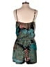 Ann Taylor LOFT Outlet 100% Rayon Tropical Teal Romper Size M (petite) - photo 2