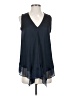 Simply Vera Vera Wang 100% Polyester Blue Sleeveless Blouse Size S - photo 1