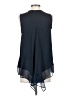 Simply Vera Vera Wang 100% Polyester Blue Sleeveless Blouse Size S - photo 2
