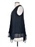 Simply Vera Vera Wang 100% Polyester Blue Sleeveless Blouse Size S - photo 5