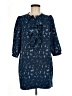 Silence and Noise 100% Polyester Blue 3/4 Sleeve Blouse Size M - photo 1