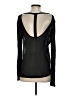 Esley 100% Rayon Black Long Sleeve Top Size S - photo 2