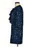 Silence and Noise 100% Polyester Blue 3/4 Sleeve Blouse Size M - photo 5