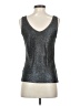 Olivia Sky Silver Sleeveless Top Size S - photo 2