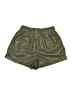 Forever 21 100% Polyurethane Solid Green Khaki Shorts Size M - photo 2