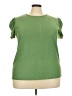 Unbranded Green Short Sleeve Turtleneck Size 3X - photo 1
