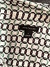 Ann Taylor 100% Polyester Checkered-gingham Graphic White Gray Long Sleeve Blouse Size L - photo 7