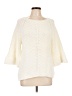 Rosie Neira Ivory Pullover Sweater Size L - photo 1