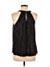 Papermoon 100% Polyester Black Sleeveless Blouse Size M - photo 2