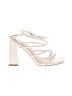 Unbranded Ivory White Sandals Size EU 41 - photo 1