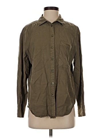 CALVIN KLEIN JEANS Long Sleeve Button-Down Shirt (view 1)