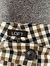 Ann Taylor LOFT Checkered-gingham Brown Casual Pants Size 10 - photo 7
