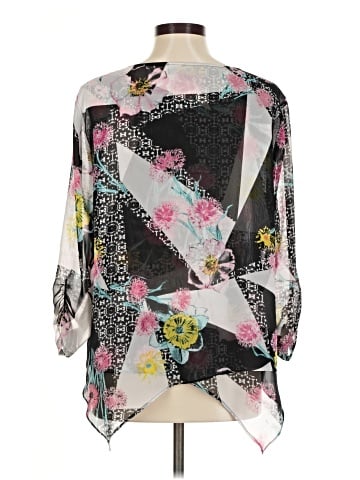 Style&Co 3/4 Sleeve Blouse (view 2)