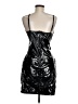 Unbranded Metallic Black Cocktail Dress Size M - photo 2