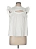 Old Navy White Sleeveless Blouse Size M (estimated) - photo 1