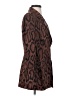 Danielle Bernstein Animal Print Brown Blazer Size 0 - photo 4