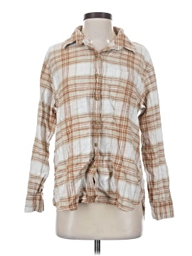 American Eagle Outfitters Long Sleeve Button-Down Shirt (view 1)
