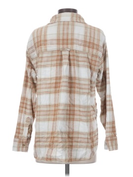 American Eagle Outfitters Long Sleeve Button-Down Shirt (view 2)