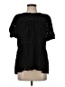 THML Black Short Sleeve Blouse Size S - photo 1