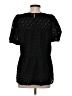 THML Black Short Sleeve Blouse Size S - photo 2