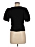 MNG Black Short Sleeve Top Size M - photo 2