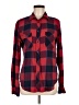BDG 100% Cotton Plaid Red Long Sleeve Button-Down Shirt Size M - photo 1