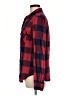 BDG 100% Cotton Plaid Red Long Sleeve Button-Down Shirt Size M - photo 5