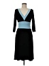 B. Moss Color Block Black Cocktail Dress Size M - photo 1