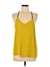 Papermoon 100% Polyester Yellow Tank Top Size M - photo 1