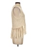 Le Lis 100% Acrylic Tan Sweater Vest Size S - photo 5