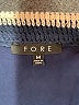 Fore Chevron-herringbone Ivory Casual Skirt Size M - photo 4