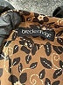 Breckenridge Animal Print Brown Long Sleeve Blouse Size 11 - photo 7
