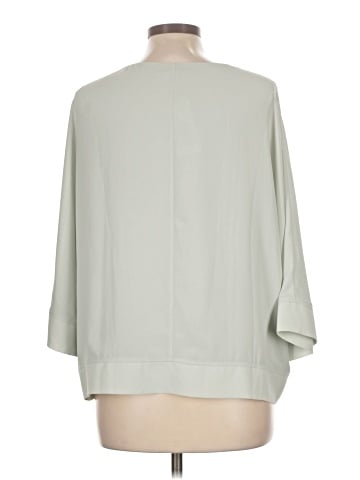 OAK + FORT 3/4 Sleeve Blouse (view 2)