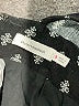 Skylar + Madison 100% Rayon Polka Dots Black Jumpsuit Size S - photo 4
