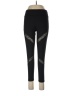 Betsey Johnson Performance Chevron-herringbone Black Active Pants Size L - photo 1