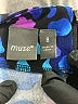 Muse Animal Print Blue Cocktail Dress Size 8 - photo 7