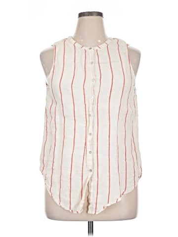 C&C California Sleeveless Button-Down Shirt (view 1)