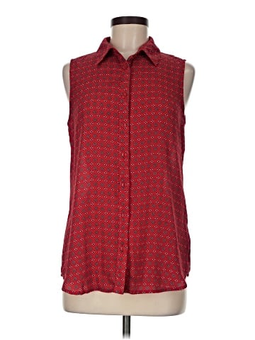 Roz & Ali Sleeveless Blouse (view 1)