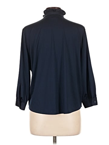Liz Claiborne 3/4 Sleeve Button-Down Shirt (view 2)