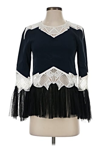 Jonathan Simkhai 3/4 Sleeve Blouse (view 1)